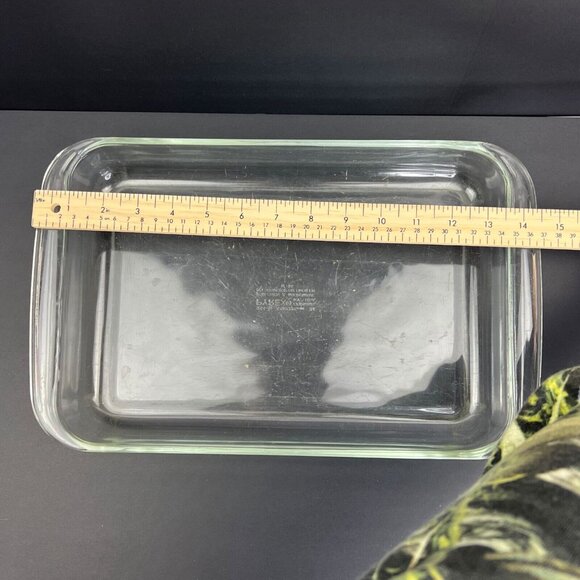 Vintage‎ PYREX #233-N Clear Glass 3qt Casserole Baking Dish - Picture 5 of 7